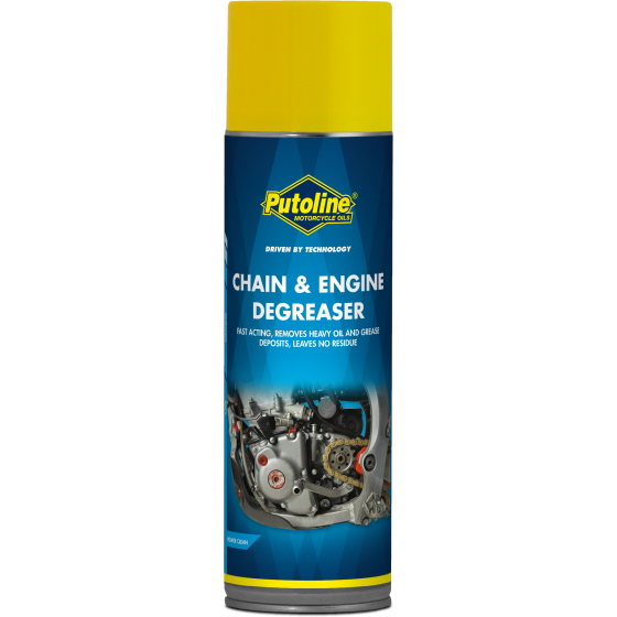 Care: Putoline chain & engine Cleaner