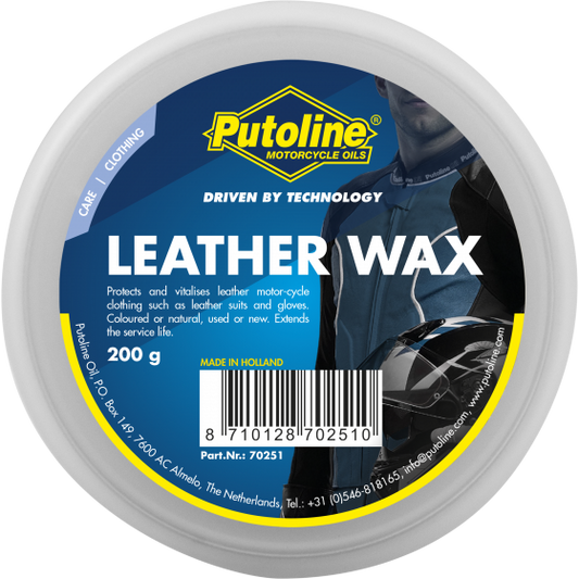 Care: Putoline Leather wax