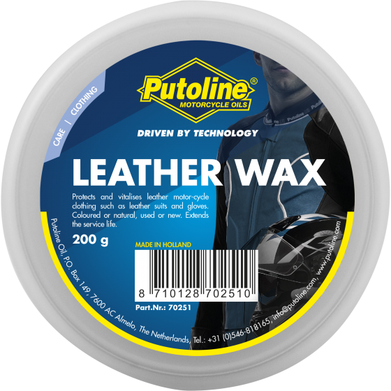 Care: Putoline Leather wax